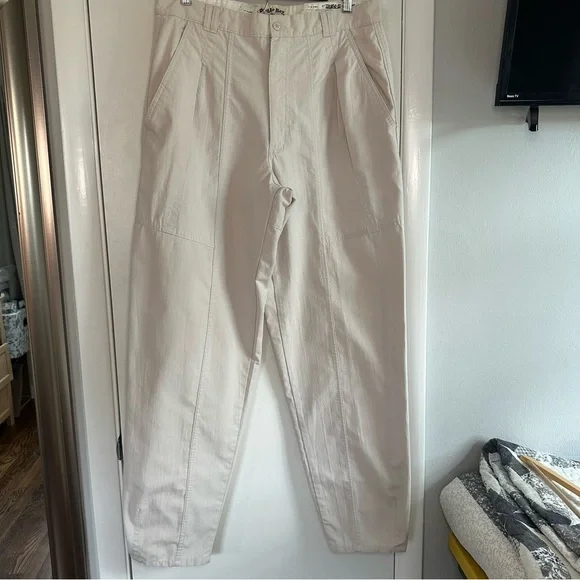 Vintage Bugle Boy Patch Work Limited Edition Khaki Trousers. Size 34L. - Picture 6 of 9